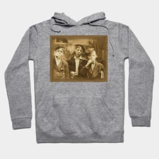 Smoking Newsies 1910 - Boys smoking St. Louis, Missouri Hoodie